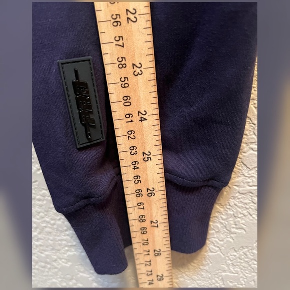 Men's Pro Standard Navy Georgia Tech Yellow Jackets Pullover Hoodie Size XL - Picture 11 of 12